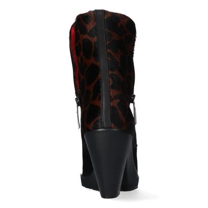 Coraline Damen Stiefeletten Nero