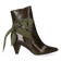 Amelie Damen Stiefeletten Olive