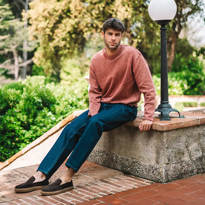 Joan Herren Wildleder-Loafer Marro