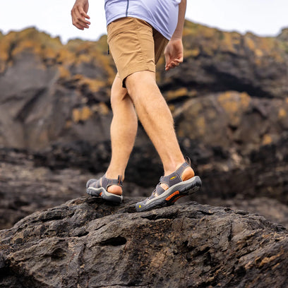 Newport H2 Herren Wandersandalen India Ink/Rust