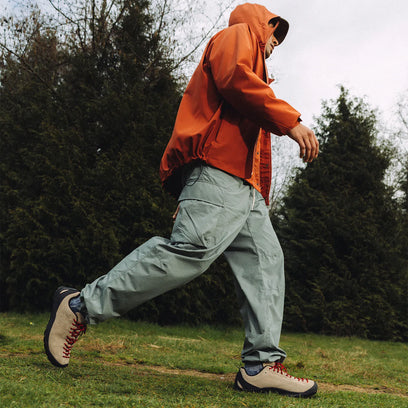 Jasper Herren Wildleder-Sneakers Silver Mink