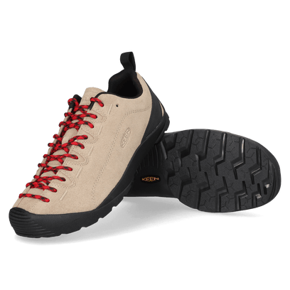 Jasper Herren Wildleder-Sneakers Silver Mink