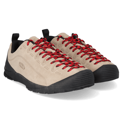 Jasper Herren Wildleder-Sneakers Silver Mink