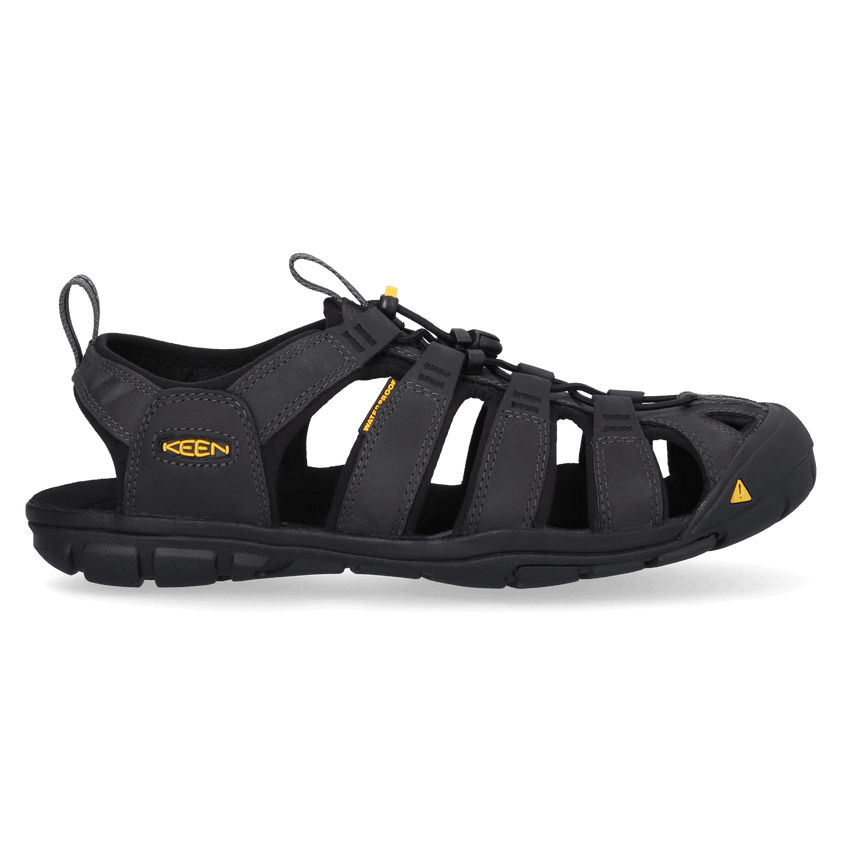 Clearwater CNX Herren Leder-Wandersandalen Magnet/Black