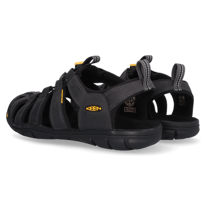 Clearwater CNX Herren Leder-Wandersandalen Magnet/Black