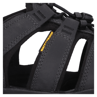 Clearwater CNX Herren Leder-Wandersandalen Magnet/Black