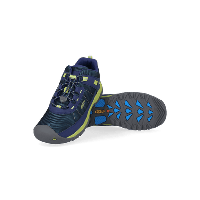 Targhee Sport Older Kids Wanderschuhe Blue Depths/Chartreuse