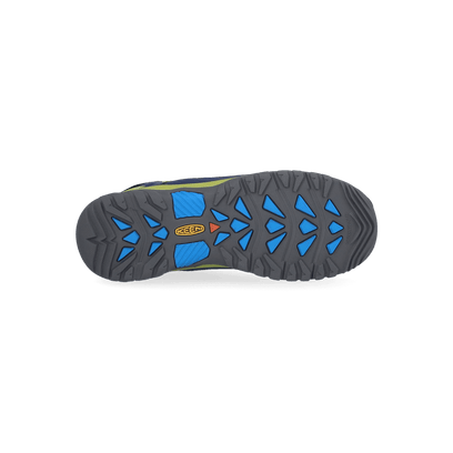 Targhee Sport Older Kids Wanderschuhe Blue Depths/Chartreuse