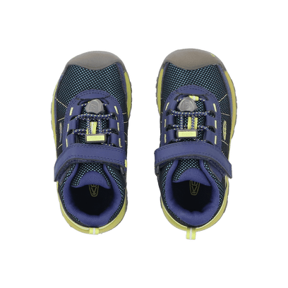 Targhee Sport Younger Kids Wanderschuhe Blue Depths/Chartreuse