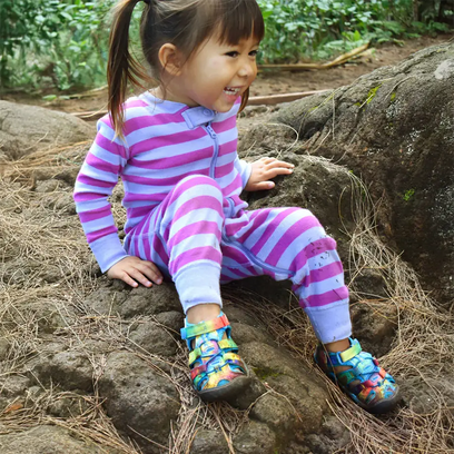 Seacamp II CNX Toddler Sandalen Vivid Blue/Original Tie Dye