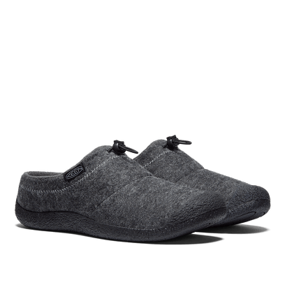 Howser III Slide Herren Filz-Slipper Charcoal Grey Felt/Black
