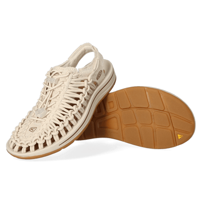 Uneek Herren Sandalen Natural Canvas/Birch