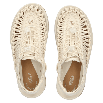 Uneek Herren Sandalen Natural Canvas/Birch