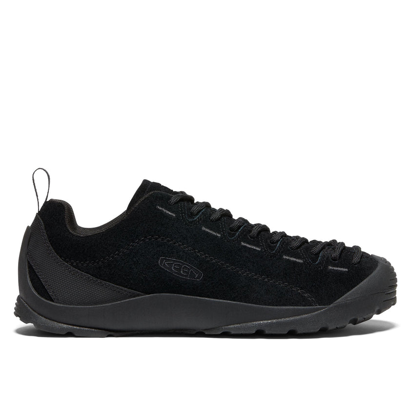 Jasper Herren Wildleder-Sneakers Hairy Black/Black