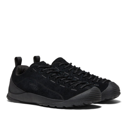 Jasper Herren Wildleder-Sneakers Hairy Black/Black