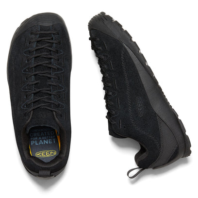 Jasper Herren Wildleder-Sneakers Hairy Black/Black