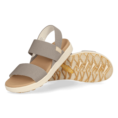 Elle Backstrap Damen Sandalen Brindle/Birch