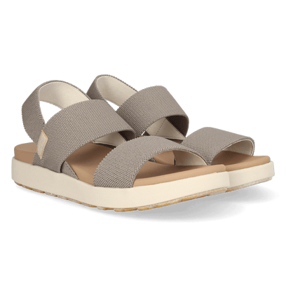 Elle Backstrap Damen Sandalen Brindle/Birch