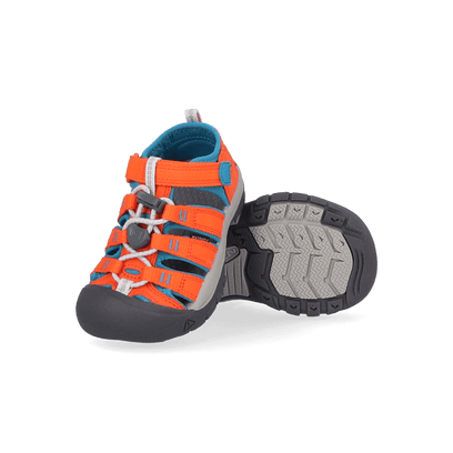 Newport H2 Younger Kids Sandalen Safety Orange/Fjord Blue