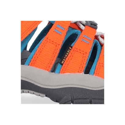 Newport H2 Younger Kids Sandalen Safety Orange/Fjord Blue