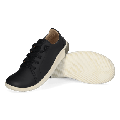 KNX Damen Leder-Sneaker Black