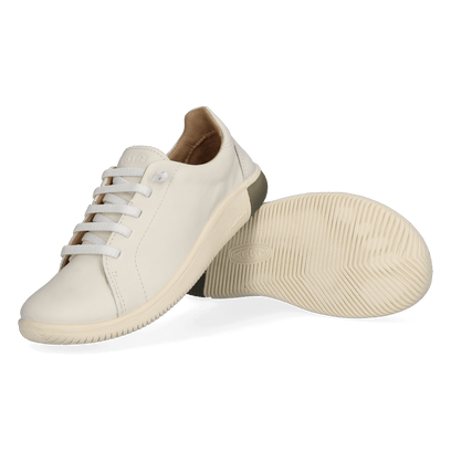 KNX Damen Leder-Sneaker Star White