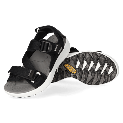 Elle Sport Backstrap Damen Sandalen Black/Steel Grey