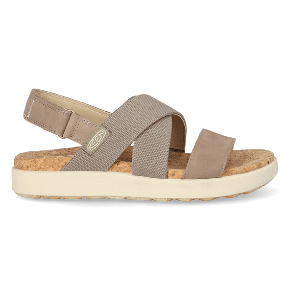 Elle Criss Cross Dames Sandalen Brindle/Birch Elle Criss Cross Dames Sandalen Brindle/Birch