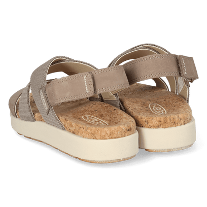 Elle Criss Cross Dames Sandalen Brindle/Birch