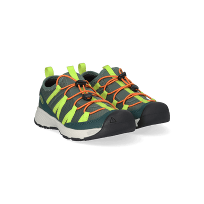 Motozoa Younger Kids Sneaker Sea Moss/Scarlet Ibis