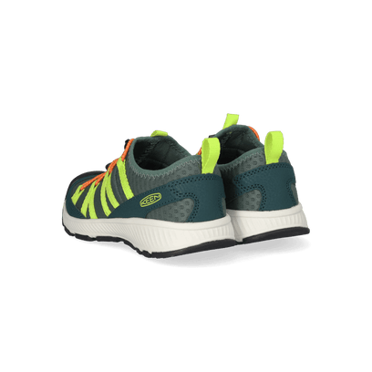 Motozoa Younger Kids Sneaker Sea Moss/Scarlet Ibis