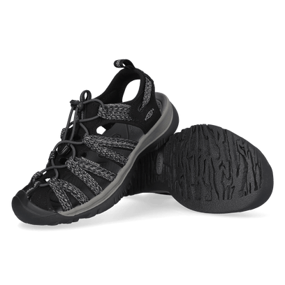 Whisper Damen Wandersandalen Black/Steel Grey