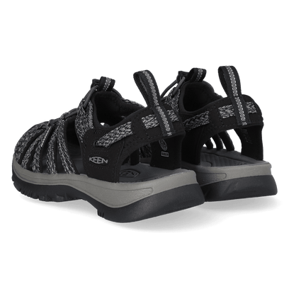 Whisper Damen Wandersandalen Black/Steel Grey