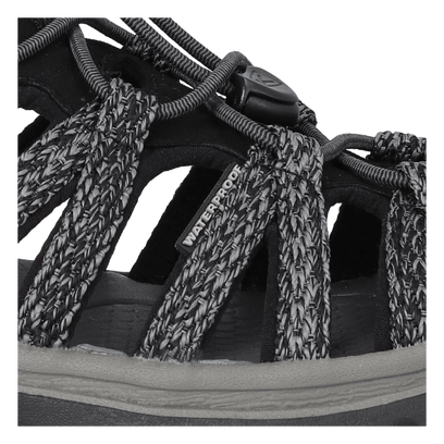 Whisper Damen Wandersandalen Black/Steel Grey
