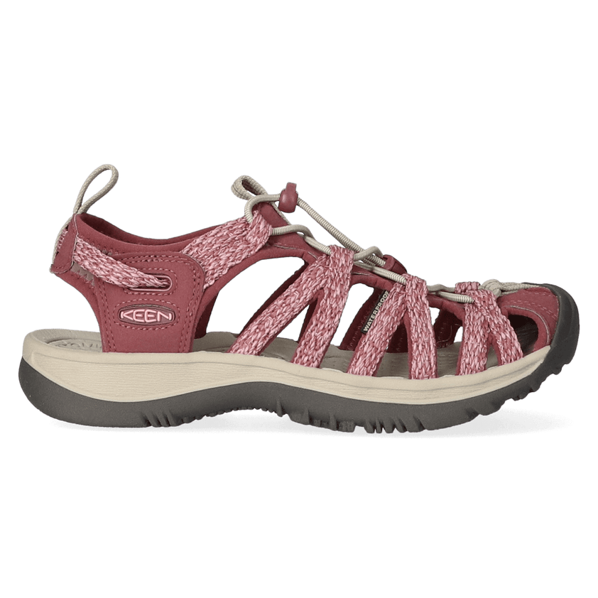 Whisper Damen Wandersandalen Rose Brown/Peach Parfait