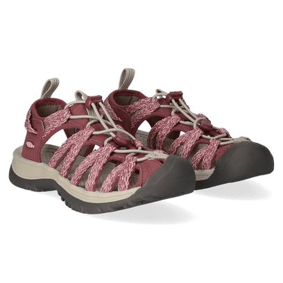 Whisper Damen Wandersandalen Rose Brown/Peach Parfait