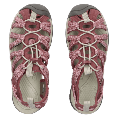 Whisper Damen Wandersandalen Rose Brown/Peach Parfait