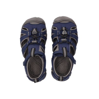 Newport H2 Younger Kids Sandalen Naval Academy/Keen Yellow