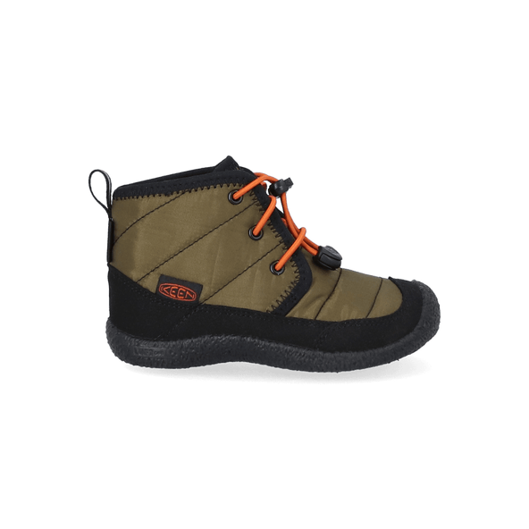 Howser II Chukka Younger Kids Boots Dark Olive/Gold Flame Howser II Chukka Younger Kids Boots Dark Olive/Gold Flame