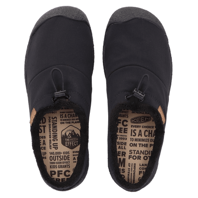 Howser III Slide Herren Filz-Slipper Black/Black Recycled