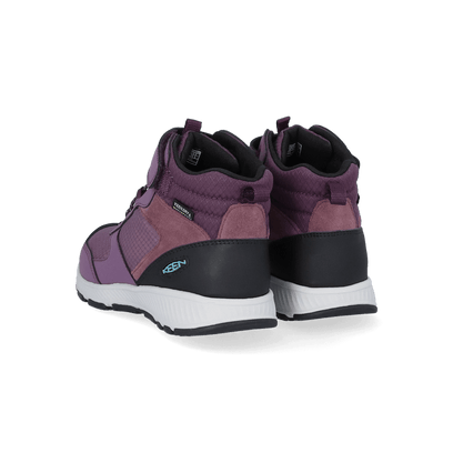 Skua Mid Older Kids Boots Plum/Plum Perfect