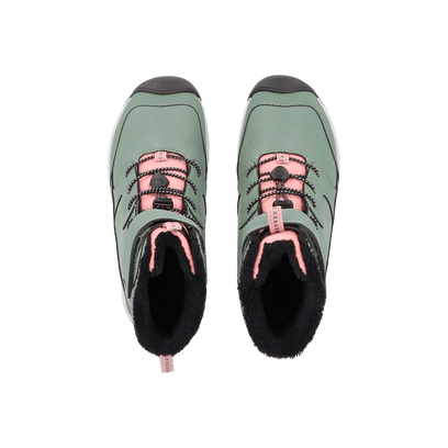 Skua Older Kids Winter Boots Dark Forest/Rose Elegance