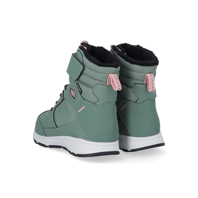 Skua Older Kids Winter Boots Dark Forest/Rose Elegance