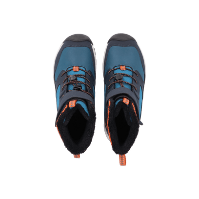 Skua Older Kids Winter Boots Sky Captain/Gold Flame