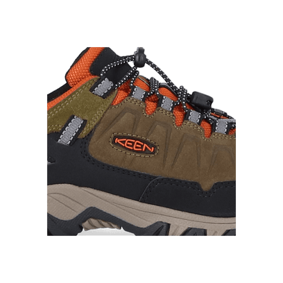 Targhee IV Older Kids Wanderschuhe Dark Olive/Gold Flame