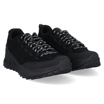 Jasper Zionic Wildleder Herren Sneaker Black/Alloy