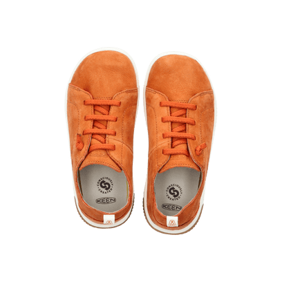 KNX Older Kids Leder-Sneakers Gold Flame/Star White