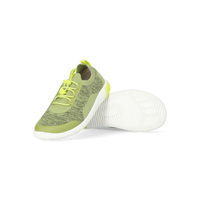 KNX Knit Older Kids Sneaker Iguana/Evening Primrose