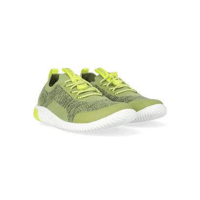 KNX Knit Older Kids Sneaker Iguana/Evening Primrose