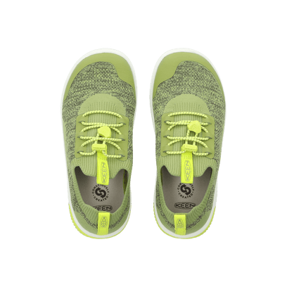 KNX Knit Older Kids Sneaker Iguana/Evening Primrose